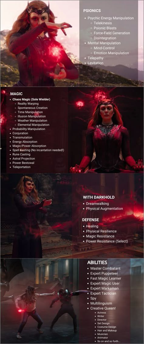 Wanda Maximoff Using Her Powers, Matter Transmutation Power, Darkhold Pages Scarlet Witch, Mcu Powers Ideas, Scarlet Witch Darkhold Art, Marvel Shifting Powers Ideas, Mcu Power Ideas, Wanda Using Her Powers, Darkhold Scarlet Witch