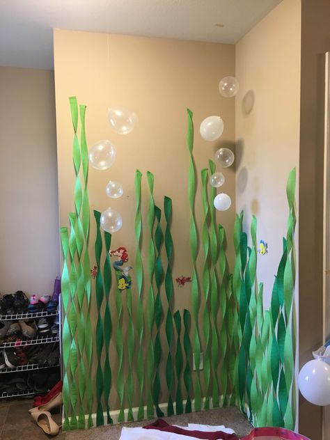 Under The Sea Dance Theme, Under The Sea Homecoming Theme, Seaweed Streamers, Under The Sea Dance, Scuba Vbs, Homecoming 2024, Under The Sea Decorations, Ocean Theme Classroom, Ocean Birthday Party