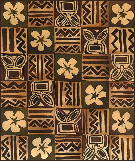 Tapa pattern Nice Homes Interior, Tapa Cloth, African Pattern Design, Nice Homes, Polynesian Art, Tiki Art, Polynesian Designs, Hawaiian Tiki, Homes Interior