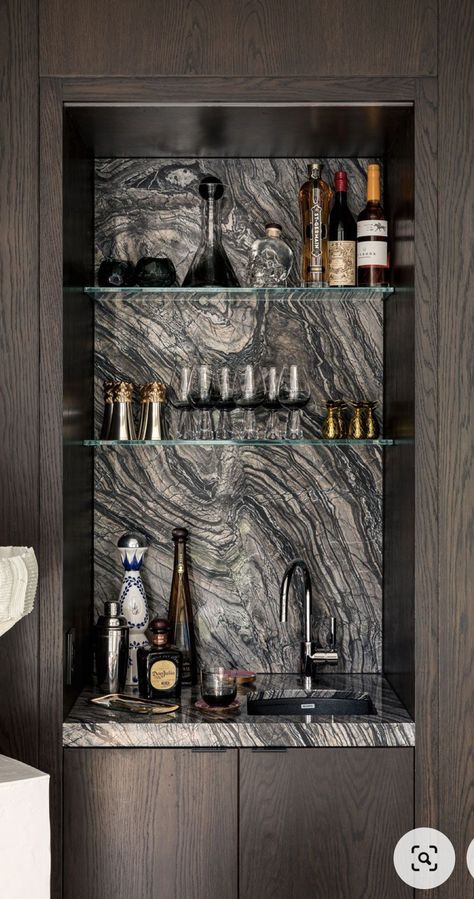 Home Bar Rooms, Modern Home Bar, Home Bar Design, Home Bar Designs, Wet Bars, Bar Interior, Coffee Corner, Bar Room, Wine Room