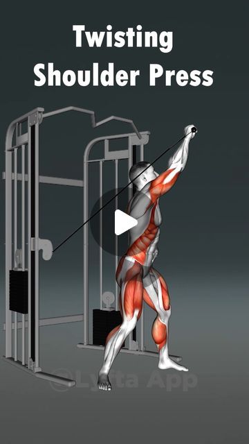 Lyfta Workout Tracker on Instagram: "💪 Unique Shoulder Variations With Cable" Cable Shoulder Workout, Boulder Shoulder Workout, Shoulder Workout Women, Cable Workout, Shoulder Workouts, Beach Bod, Gym Workout Planner, Workout Tracker, Workout Planner