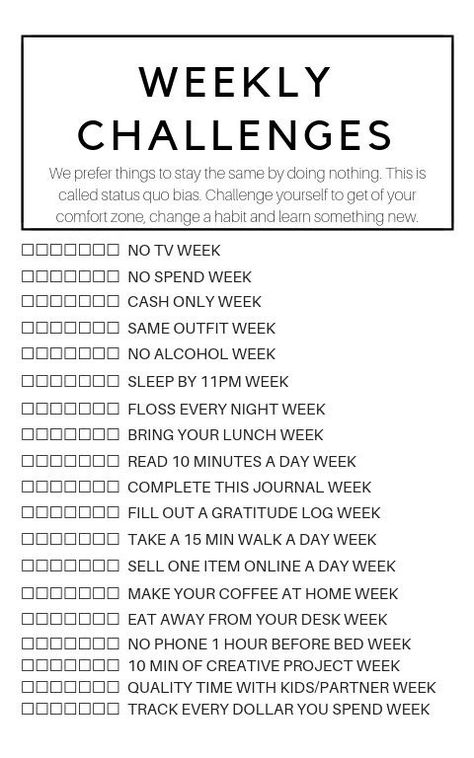 Weekly Challenges, Vie Motivation, Weekly Saving, Savings Plan, Self Care Activities, Planner Organization, Marketing Strategies, Self Care Routine, Self Improvement Tips