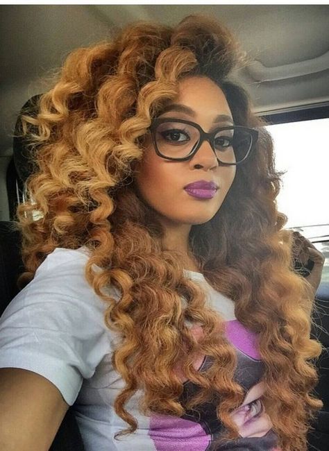 Long Perm, Crochet Braids Marley Hair, Hair And Glasses, Braids Blonde, Braid Trends, Curly Crochet Hair Styles, Marley Hair, Hair Afro, Crochet Braids Hairstyles