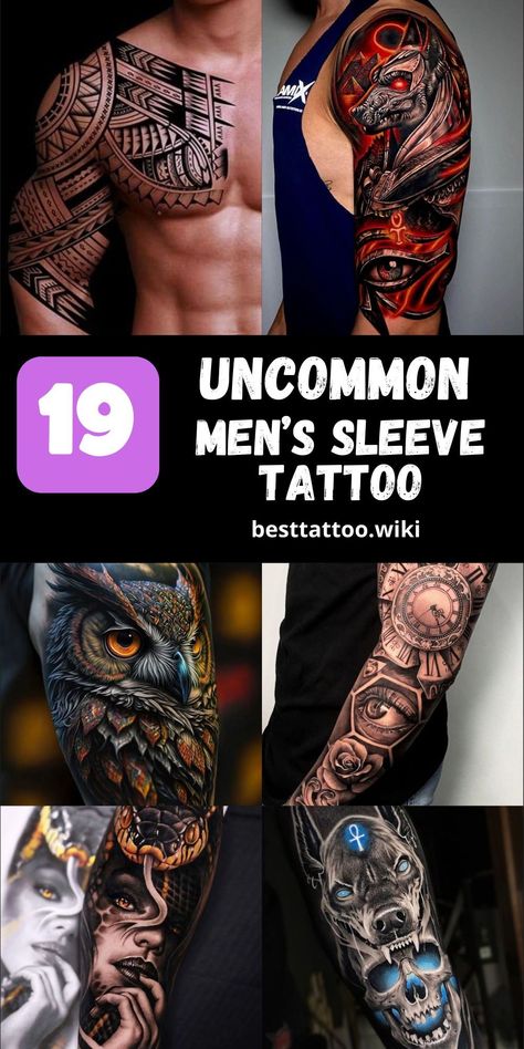 Unleash your individuality and make a lasting impression with our carefully curated selection of men's sleeve tattoo ideas for 2024. From timeless classics to avant-garde designs, our collection showcases the latest trends and inspiration for tattoo enthusiasts. Whether you're drawn to symbolic imagery or abstract concepts, our diverse range of ideas offers something for every taste and preference. Arm Sleeve For Men Ideas, Tattoos For Guys Arm Forearm, Men’s Tattoo Sleeves 2024, Men Tatoos Arms Sleeve, Best Men’s Tattoo Sleeves, Tattoo Sleeve Themes For Men, Masculine Arm Tattoos, Man Tattoo Sleeves Ideas, Man Sleeve Tattoo Ideas