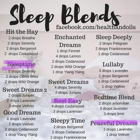 Sleep Optimization, Sleeping Essential Oil Blends, Doterra Diffuser Blends, Essential Oil Combinations, Essential Oils For Pain, Doterra Essential Oils Recipes, Essential Oil Diffuser Blends Recipes, Oils For Sleep, Young Living Essential Oils Recipes