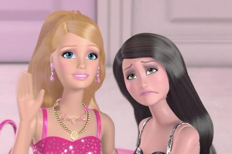 Famous Cartoon Duos, Barbie And Raquelle, Movie Duos, Disney Duos, Barbie Life In The Dreamhouse, Iconic Duos, Halloween Duos, Famous Duos, House View