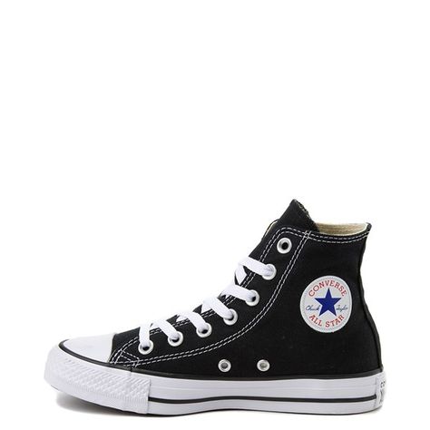 Black Hi Top Converse, Hi Top Converse, Black Chuck Taylors, Black Chucks, Black High Top Converse, Converse Style, Black Converse, Outfits With Converse, Black High Tops