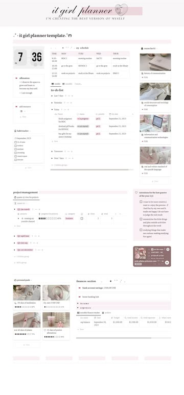 lirstemplates - homepage ˚ ༘♡ ⋆｡˚ Notion School Planner Template, All In One Notion Template, Daily Notion Template, Notion Journal Template Free, Notion Template Ideas Laptop, Cute Free Notion Template, Notion School Ideas, Cute Notion Template Free, Notion Daily Planner Template Free