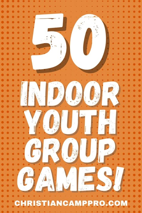 If your adult leaders are looking for the best youth group games for indoors then you're in luck! This list of indoor group games is perfect for youth Christian Games For Youth, Christian Youth Games, Teen Group Games, Indoor Games For Youth, Youth Games Indoor, Church Youth Games, Church Youth Group Games, Games For Middle Schoolers, Church Youth Group Activities