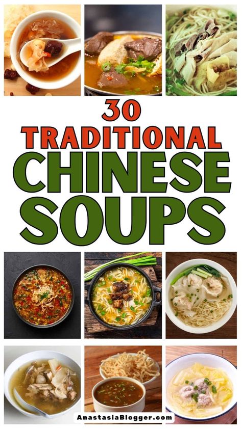 Indulge in the comforting warmth of delicious and nutritious Chinese soup recipes to keep you cozy on crisp days. Explore a curated collection of nourishing soups to soothe your senses and enliven your taste buds. From traditional classics to modern twists, discover the perfect blend of flavors for cold weather cravings. Treat yourself to a flavorful bowl that not only warms the body but also satisfies the soul. How To Make Chinese Soup, Chinese Broth Soup Recipes, Chinese Food Recipes Soup, Chinese Soups Recipe, Chinese Soup Recipe, Traditional Chinese Soup Recipes, Chinese Soups Traditional, Roman Soup Recipes, Asian Soups Recipe