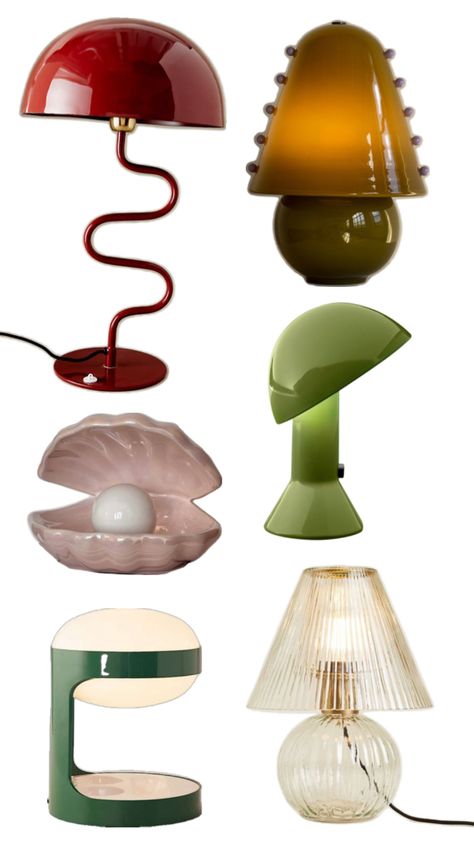 Discover a world of creativity and style with our eclectic collection of unique lamps. From modern art-inspired pieces to playful designs, these lamps are more than just light sources – they're conversation starters. Add a touch of whimsy and personality to any room with these extraordinary lighting options.  #UniqueLamps #CreativeLighting #InteriorDesign #ModernDecor #HomeDecor #LightingDesign #StatementPieces #EclecticStyle Interesting Lamp, Cool Table Lamps, Iconic Furniture Design, Hypebeast Room, Lamp Unique, Creative Lamps, Lamp Store, Light Bulb Lamp, Iconic Furniture