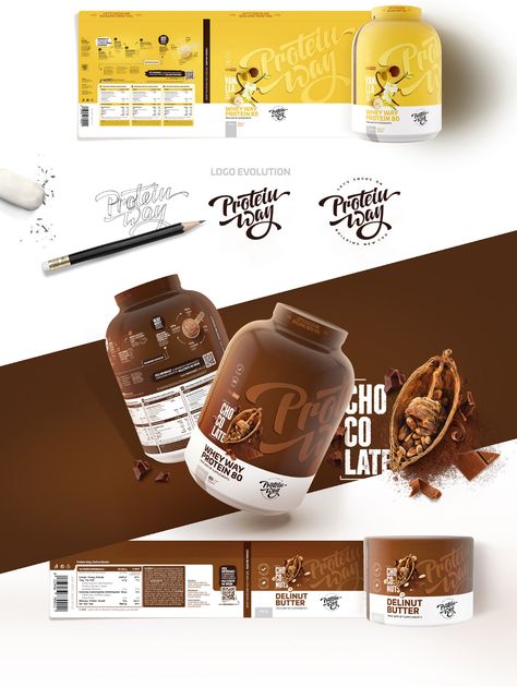 Fitness Packaging Design, Whey Protein Label Design, Protein Creative Ads, Whey Protein Packaging Design, Protein Powder Packaging Design, Protein Bars Packaging, Protein Packaging Design, Packaging Design Presentation, Protein Powder Packaging