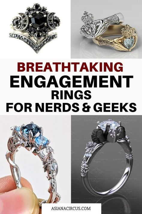 Nerdy Wedding Rings, Star Wars Wedding Ring, Zelda Engagement Ring, Geek Wedding Rings, Star Wars Engagement, Star Wars Engagement Rings, Geek Engagement Rings, Star Wars Ring, Gamer Wedding