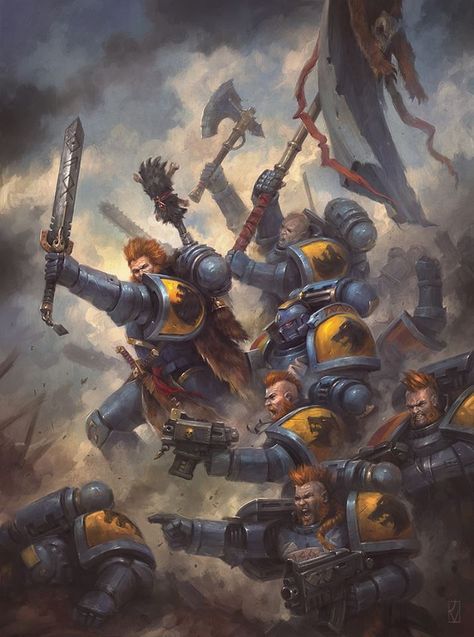 Space Marine Chapters, Warhammer 40k Space Wolves, Space Marine Art, Space Wolf, Roman Legion, Wolf Artwork, Adeptus Astartes, Warhammer 40k Art, Space Wolves