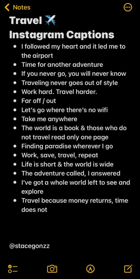 Travel Instagram captions Captions For Travelling Pictures, Instagram Story Captions Travel, Captions For Traveling Instagram, Travel Photography Captions, Book That Trip Quotes, Insta Captions Traveling, Caption On Travelling, Travel Post Caption Ideas, Cute Travel Captions For Instagram