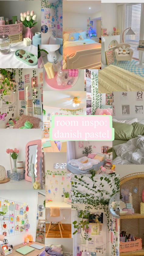 Danish Pastel Aesthetic Outfits, Danish Pastel Bedroom Aesthetic, Danish Pastel Bedroom Ideas, Room Inspo Pastel, Pastel Danish Bedroom, Pastel Danish Room, Danish Room Decor, Danish Pastel Outfits