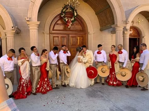 White And Tan Wedding, Ranchero Wedding, Charro Wedding Ideas, Rancho Wedding Mexican, Mariachi Wedding, Rancho Wedding, Braids Maid Dresses, Mexican Style Wedding, Charro Wedding