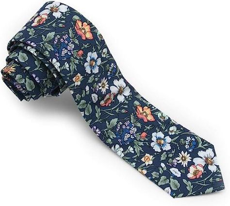 Amazon.com: Terracotta Ties Cute Ties For Men, Floral Tie Groom, Ruth Boaz, Floral Ties, March Wedding, Groom Ties, Slim Tie, Wedding 2025, Wedding Outfits