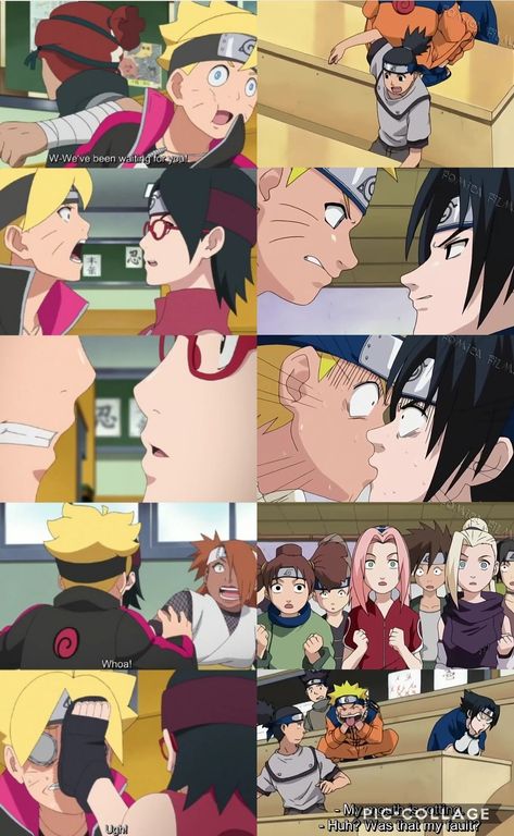 On ne refait pas la même erreur 2 fois ❤️ Sasuke Boruto, Positive Personality, Naruto And Sasuke Kiss, Naruto Facts, Sasuke Vs, Funny Naruto Memes, Anime W, Naruto Stuff, Boruto And Sarada