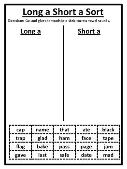 Short Vowel:long Vowel Worksheet.pdf - Google Drive C26 Long A Vowel Worksheets, Long Vowel Short Vowel Activities, Long Vowel A Worksheets, Long And Short Vowels Worksheets, Long Vowel Sounds Activities, Long Vowels Worksheets, Vowel Sounds Worksheets, Long Vowel Sounds Worksheets, Short A Activities