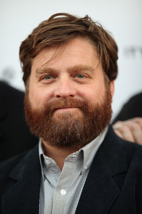 Zachary Knight "Zach" Galifianakis Zach Galifianakis Photoshoot, Zach Galifianakis, Beard Lover, Stand Up Comedians, Moustaches, Batman Movie, Netflix Movies, Working Mother, Beard No Mustache