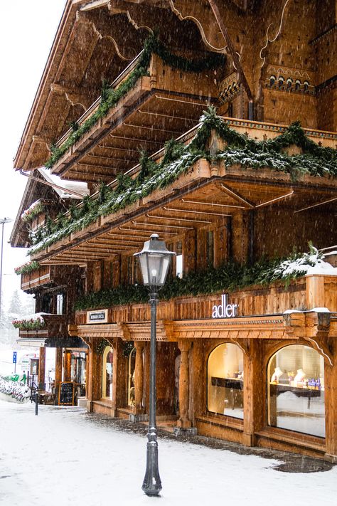 Swiss Ski Lodge, The Alpina Gstaad, Switzerland Ski Trip, Switzerland House Cottages, Gstaad Chalet, Swiss Chateau, Ski Chalet Exterior, Switzerland Gstaad, Switzerland Chalet