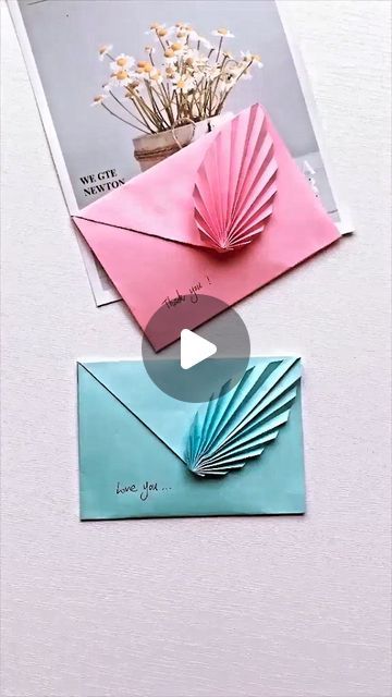 Itsy Bitsy Artsy I Art & Craft I Creative DIY on Instagram: "Sending love in every fold. Handcrafted with care, this paper envelope is the perfect vessel for your heartfelt words. 💖✉️ 💌✨
.
.
📌Follow me for more:
➡️ @itsy_bitsy_23
➡️ @itsy_bitsy_23
➡️ @itsy_bitsy_23
.
.
#HandmadeEnvelopes #PaperCrafting #LoveLetters #DIYEnvelopes #CraftingLove #EnvelopeArt #HandmadeWithLove #SendLove #CraftyCreations #ArtFromTheHeart #HandcraftedHappiness #CreativeCrafts #DIYArt #PaperLove #CraftyIdeas #EnvelopeDesign #SpreadLove #CraftingCommunity #HandmadeGifts #DIYInspiration" Paper Crafts Diy Origami, Cute Envelopes, How To Make An Envelope, Instruções Origami, Diy Envelope, Handmade Envelopes, Envelope Art, Sending Love, Crochet Clothes For Women