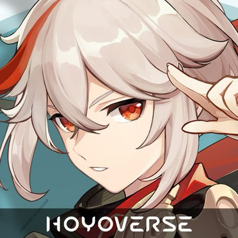 Disclaimer: I do not own any of the art and the brand displayed . All rights belong to Hoyoverse and its creators. Free to use for personal stuff ~ kazuha with hand pose hoyoverse genshin impact app icon edit by kakuhisui ~ If you're the artist and you want this post removed, please message me. Kazuha Widget Icon, Kazuha App Icon, Widget Icon, Animated Icons, App Icon, Genshin Impact, Anime