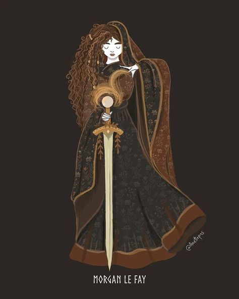 All Posts • Instagram Morgan Le Fey, Morgana Le Fay, Morgan Le Fay, Celtic Gods, Shape Shifter, Arthurian Legend, Arte Folk, Legends And Myths, Final Battle