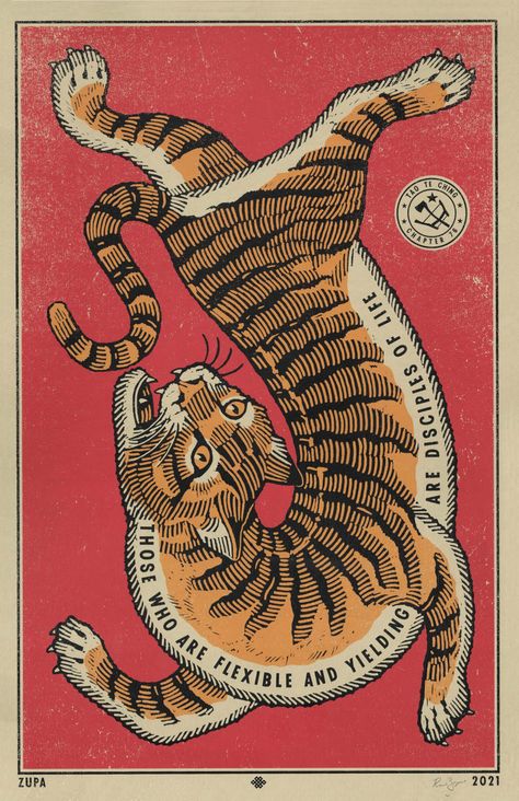 Arte Doodle, Fu Dog, Matchbook Art, Tiger Art, Arte Inspo, A Tiger, Linocut, Cat Art, Japanese Art