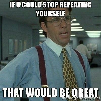 Stop Repeating Yourself! Billy B, Dental Humor, Leo Valdez, Richard Branson, Be Great, Steve Jobs, Stay Strong, Elton John, American Horror Story