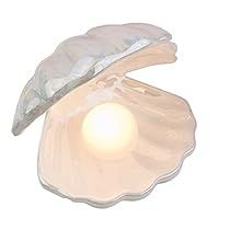 Fairy Night Light, Rooms Decoration, Room Wishlist, Ceramic Shell, Fairy Bedroom, Shell Lamp, Fantasy Mermaid, Beachy Room, Beach Theme Bathroom