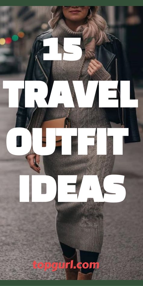 Hit the airport runway in style with our guide to chic and comfortable travel outfits that promise to make every journey unforgettable. Cute Fall Travel Outfits, Flying Outfit Travel Winter, Comfy Travel Outfit Fall, Korean Travel Outfit, Train Outfit Travel, Black Travel Outfit, Road Trip Outfit Winter, Outfit For Traveling On Plane, Outfit For Trip