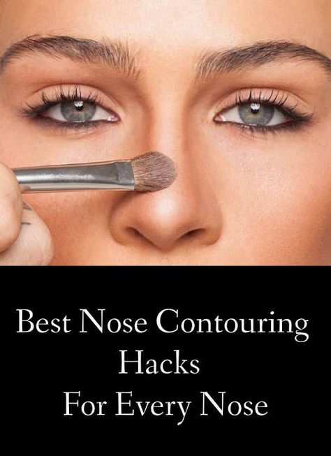 Hello Pretty Ladies!! If you wish to have slimmer, thinner nose then know Best Nose Contouring Hacks For Every Nose. How To Contour Your Bulbous Nose, Wide Nostrils Contouring, Narrow Nose Contouring, Makeup To Make Nose Smaller, Makeup For Large Nose, How To Make Nose Look Shorter, Nose Contour Bulbous, Nose Countoring Tut, Crooked Nose Front View