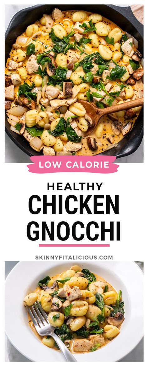 Low Carb Low Sugar Gluten Free Recipes, Low Cholesterol Dinners Easy, Low Cholesterol Diet Recipes Meals, Low Calorie Chicken Gnocchi Soup, Low Cal Gnocchi Recipes, Meal Prep Ideas Gluten Free, Low Calorie Low Cholesterol Meals, Low Calorie Fall Meals, Fall Dinner Ideas Low Carb