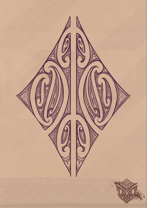 ta Moko tattoo design my a Maori artist Moko Tattoo Maori, Maori Tattoo Drawing, Ta Moko Design, Maori Designs Drawing, Maori Patterns Meaning, Ta Moko Drawing, Puhoro Design, Maori Tattoo Designs Meaning, Taniko Patterns Maori