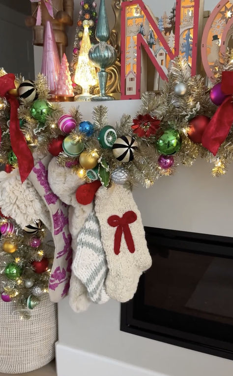 Christmas mantel decorating ideas