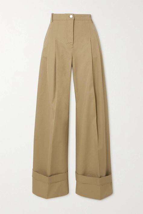 Secretary Outfits, Chic Pants, Pant Trends, Pantalon Large, Pants Design, Fashion Design Clothes, Victoria Beckham, Net A Porter, Classy Outfits