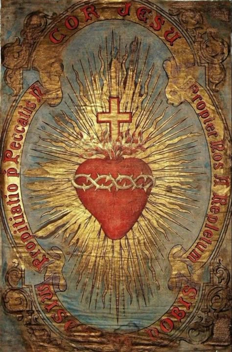 Most Sacred Heart Of Jesus, Roman Catholic Art, Sacred Heart Art, Catholic Wallpaper, Church Aesthetic, Catholic Pictures, Catholic Decor, Catholic Images, Sacred Heart Of Jesus