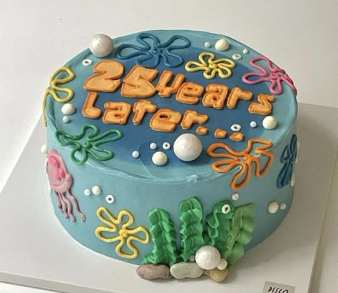 21st Birthday Cake Homemade, Regular Birthday Cakes, Cool Birthday Cake Designs, Cool Decorated Cakes, Alternate Birthday Cake Ideas, Cool Cake Ideas Birthdays, I Have This Thing Where I Get Older Cake, Birthday Cake Decorating Ideas For Men, Cake Decorating Ideas Funny