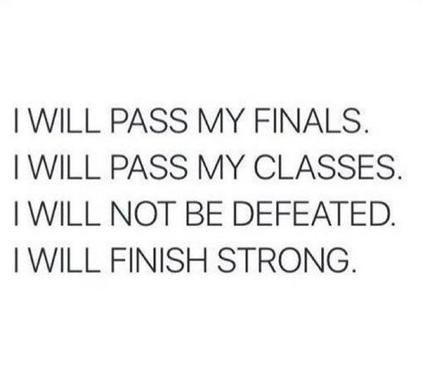 #Motivation #quote #strong #classes #final #inspiration #goal #school I Will Pass My Classes, School Motivation Quotes, College Vision Board, Studera Motivation, Quotes Dream, College Motivation, College Quotes, School Goals, Vision Board Affirmations