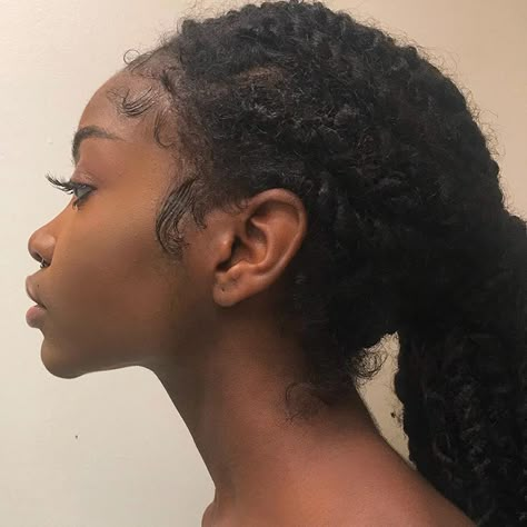 Side Profiles, Side Portrait, Face Profile, Face Reference, Side Profile, 인물 사진, Black Girls Hairstyles, Natural Curls, Brown Skin