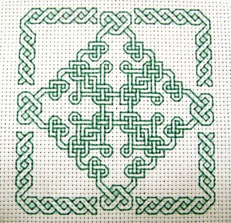 Motifs Blackwork, Kasuti Embroidery, Blackwork Embroidery Patterns, Biscornu Cross Stitch, Celtic Cross Stitch, Blackwork Cross Stitch, Graph Paper Designs, Cross Stitch Border Pattern, Blackwork Patterns