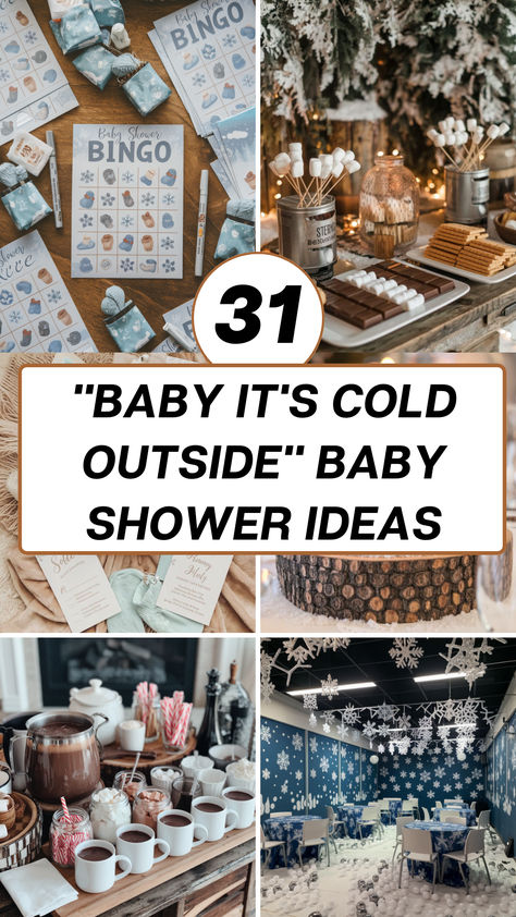 31 “Baby It’s Cold Outside” Baby Shower Ideas – Best Case Parenting Winter Twin Baby Shower Ideas, January Boy Baby Shower Themes, Winter Woodland Animals Baby Shower Ideas, Winter Shower Food Ideas, Baby Shower Themes Winter Boy, Snowy Woodland Baby Shower Theme, Baby It’s Cold Outside Theme, Boy Baby Shower Themes December, Baby Shower Baby Its Cold Outside Theme