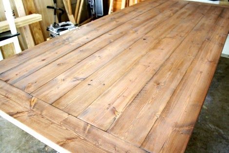 Weathered Oak Stain, Special Walnut Stain, Sanding Wood, Stain On Pine, Stained Table, Wood Stain Colors, Pine Table, Pine Furniture, Weathered Oak