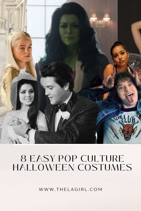 Easy Iconic Celebrity Outfits To Recreate, Us Costume Movie, Pop Culture Outfits Ideas, Pop Culture Halloween Costumes For Women, Pop Culture Halloween Costumes 2023, Halloween Popculture, Celeb Halloween Costumes, Pop Culture Costumes, Pop Culture Halloween Costumes