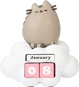 Official Pusheen Perpetual Calendar | Flip Calendar | Pusheen Calendar | Pusheen Desk Calendar | Pusheen Gifts | Pusheen Figure | Kawaii Stuff Pusheen Gifts, 3d Calendar, Desktop Planner, Pusheen Plush, 3d Display, Flip Calendar, Cool Calendars, Cat Calendar, Pusheen Cat