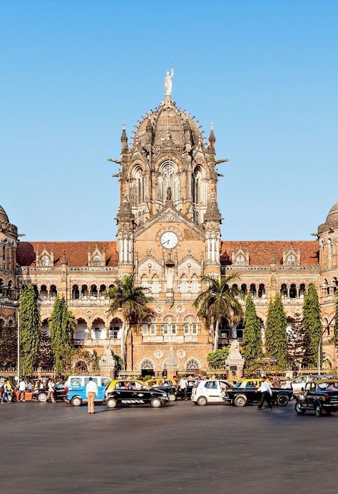 Indian Monuments, Story Captions, Chhatrapati Shivaji Terminus, Mumbai Travel, Architecture Photography Buildings, India Travel Places, India Architecture, Amazing India, Mumbai City