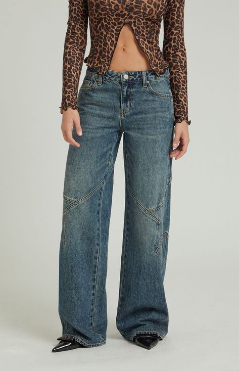 Casey Star Low Rise Baggy Jeans Baggy Star Jeans, Street Style 2015, Low Rise Baggy Jeans, Jeans Pacsun, Refer A Friend, Old Ways, Star Jeans, Preppy Outfits, Baggy Jeans