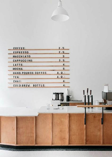 Minimal menu board ideas inspired by cafés for the home from The Fauxmartha. If you have to menu plan, make it beautiful. Coffee Shop Ideas, Menu Boards, Coffee Shops Interior, Menu Board, Coffee Shop Design, Cafe Ideas, Cafe Interior Design, Design Hotel, Restaurant Interior Design